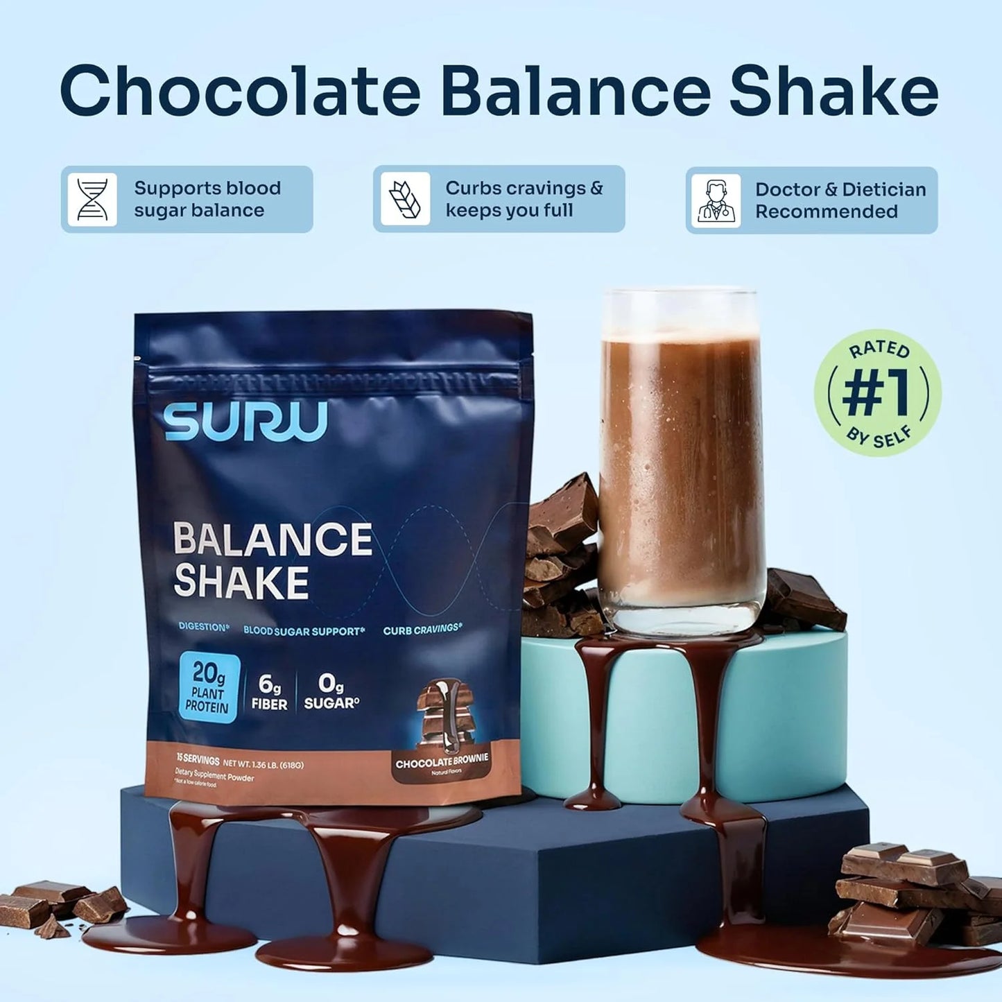 Balance Shake - Chocolate Brownie