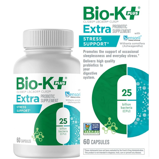 Extra Capsules with Sensoril 25B ¨C Stress Relief (60 CT)