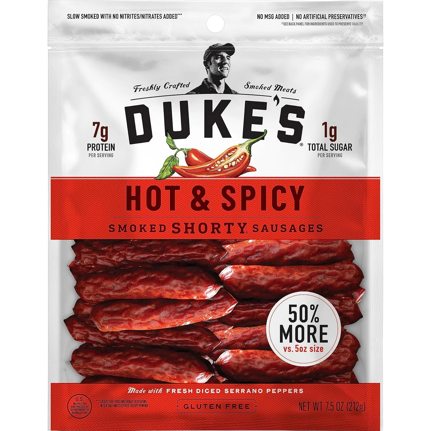 Hot & Spicy Smoked Sausage