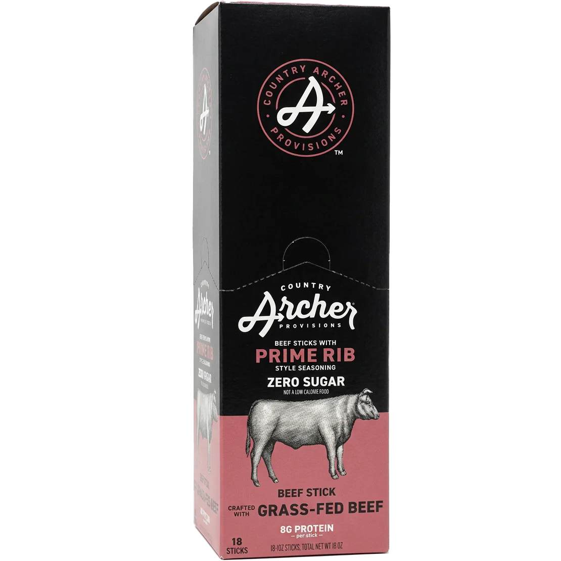 Prime Rib Seasoned Beef Stick (18 CT)
