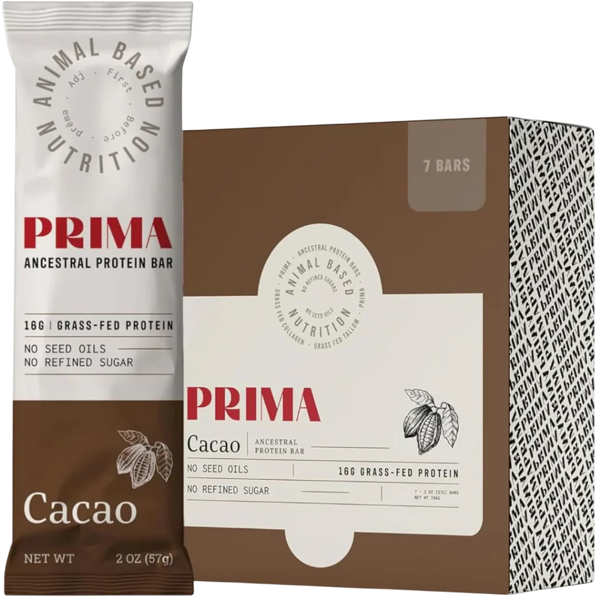 Ancestral Protein Bar - Cacao (7 Pack)