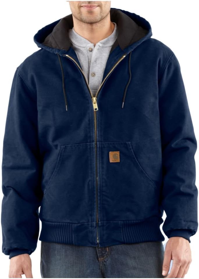 Men's Big-Tall Quilted Flannel Lined Sandstone Active Jacket