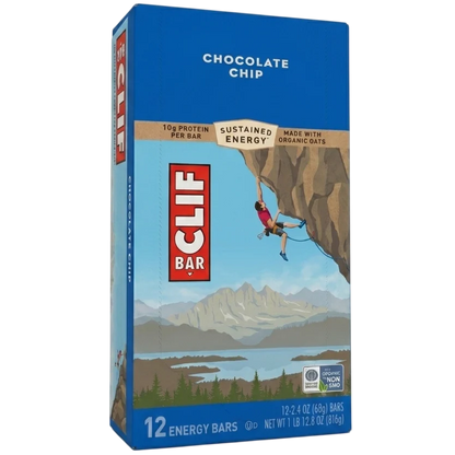 Chocolate Chip Energy Bars (12 CT)