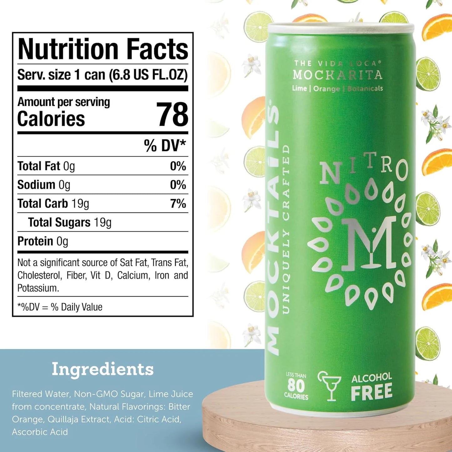 Non-Alcoholic Nitro Mockarita (4 CT)