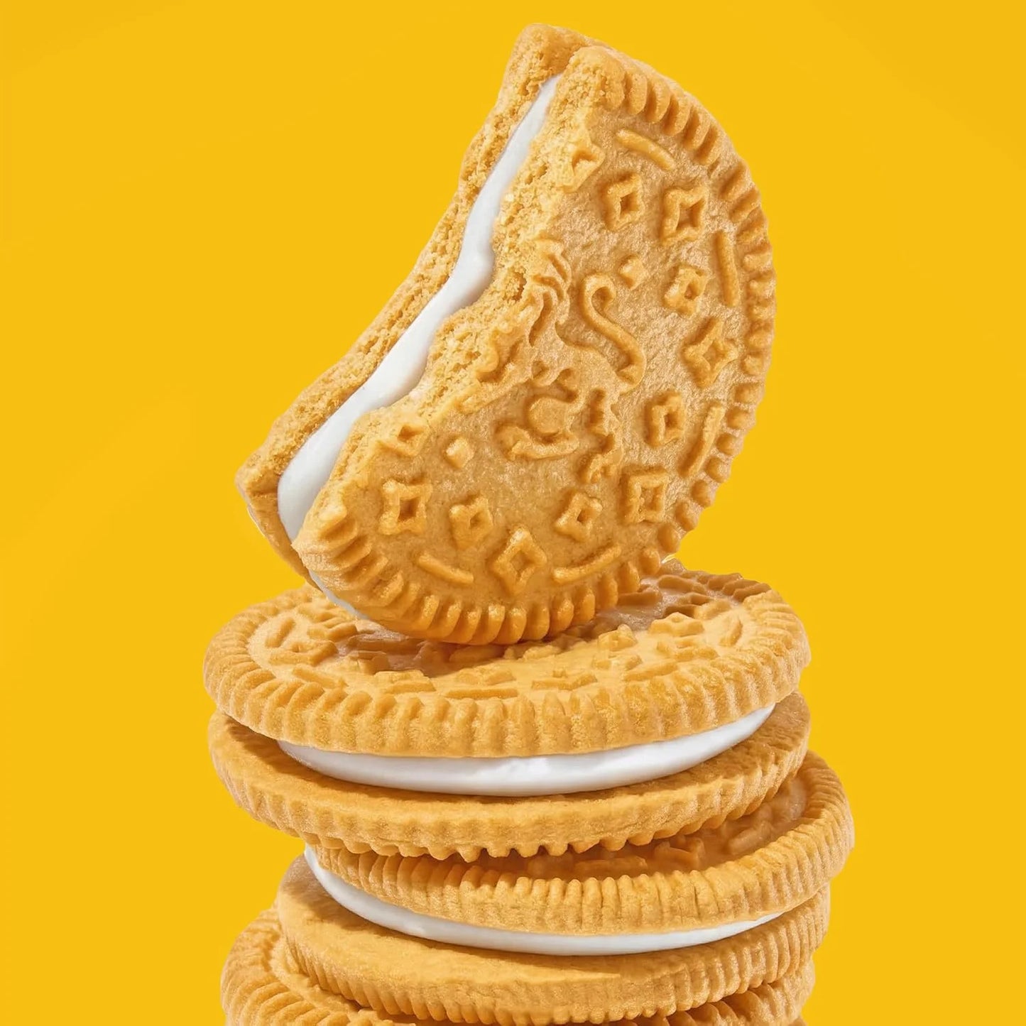Leos Golden Vanilla Sandwich Creme Cookies (4 Pack)