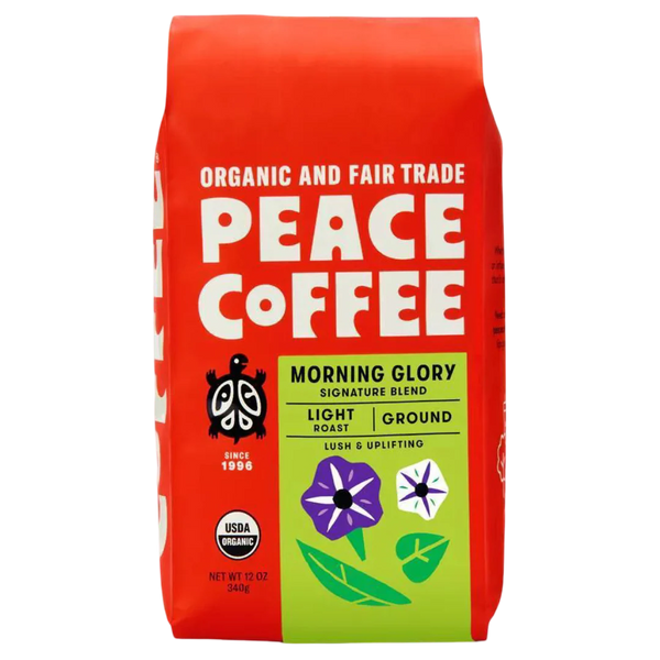 Organic Morning Glory Light Roast Ground Coffee