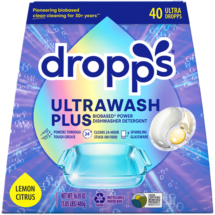 UltraWash Plus Biobased Power Dishwasher  Pod - Lemon  (40 CT)