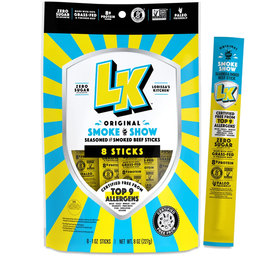 Original Smoke Show Beef Jerky (8 Pack)