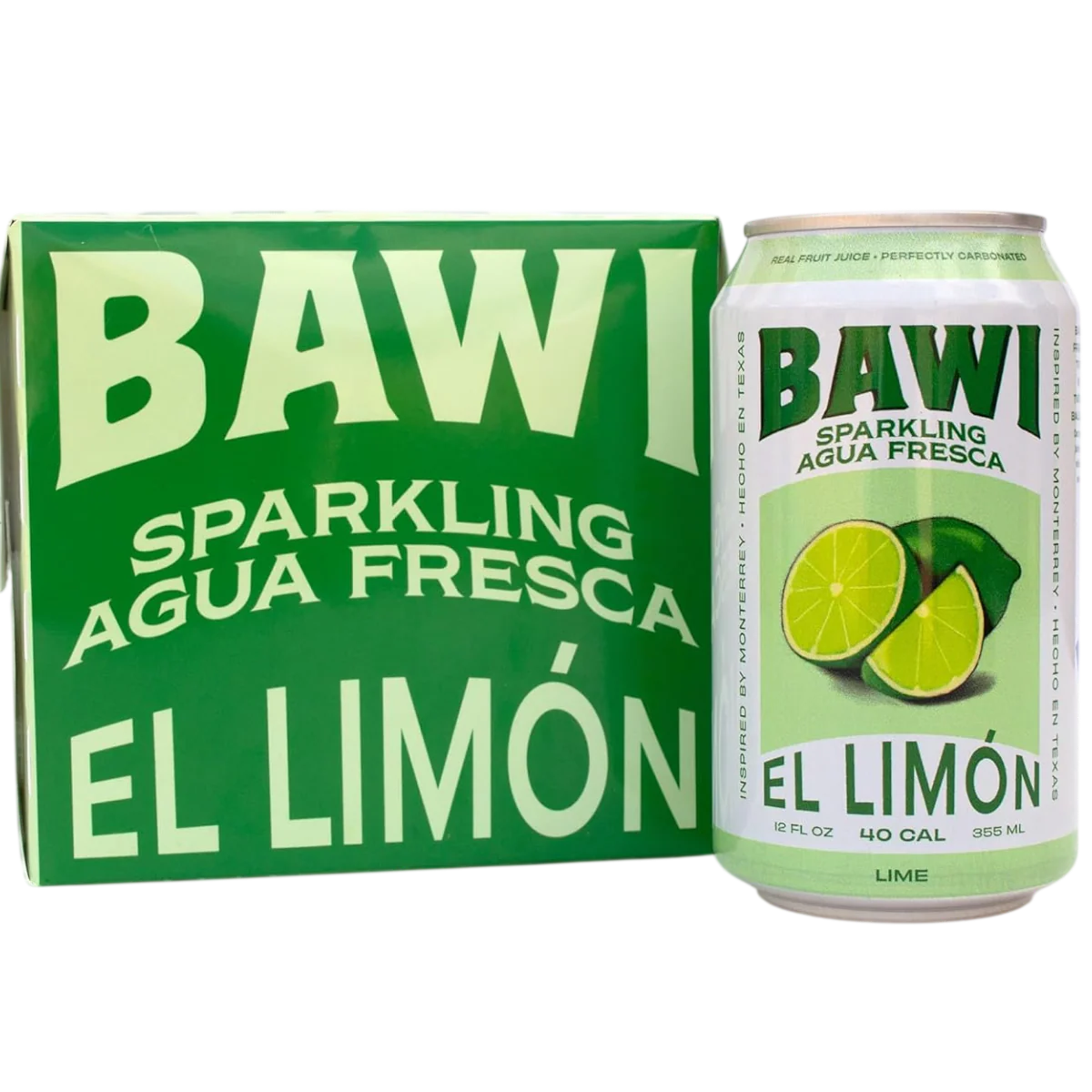 Sparkling Agua Fresca El Limon - Lime (4 Pack)