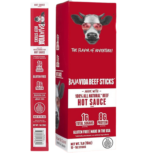 Hot Sauce Beef Stick (16 CT)