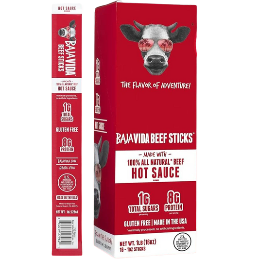 Hot Sauce Beef Stick (16 CT)