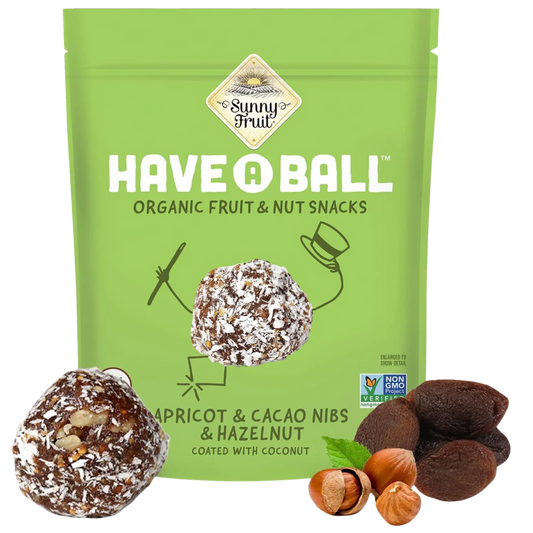 Apricot, Cacao Nibs & Hazelnut - Fruit & Nut Snack