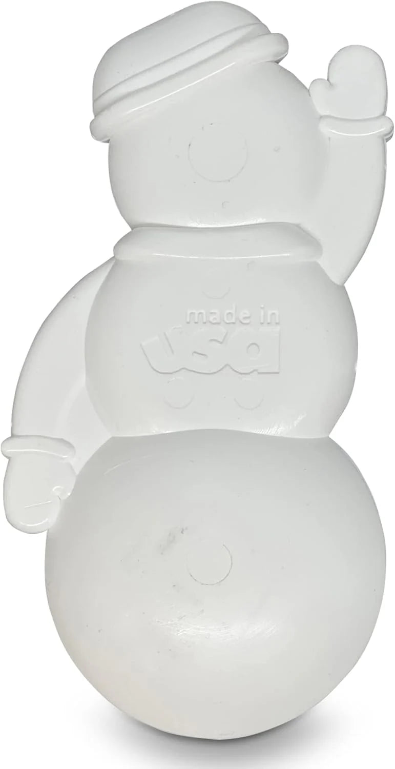 MuttsKickButt Snowman - Durable Dog Chew Toy