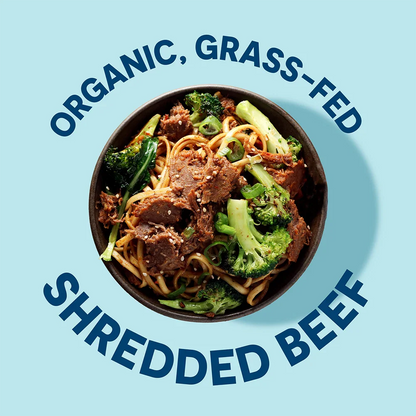 Organic Shredded Beef Single-Serve Pouch No Salt Added