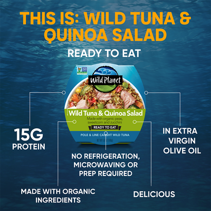 Wild Tuna & Quinoa Salad Ready-To-Eat Meal