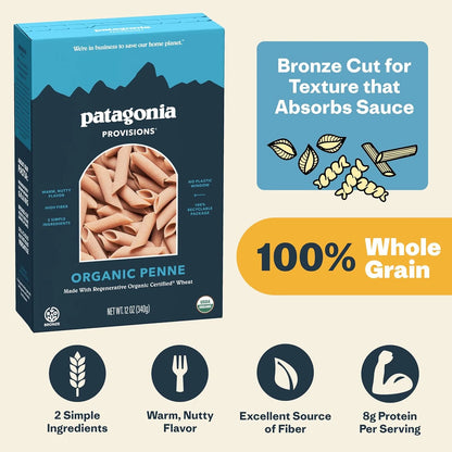 Regenerative Organic Certified Penne Pasta