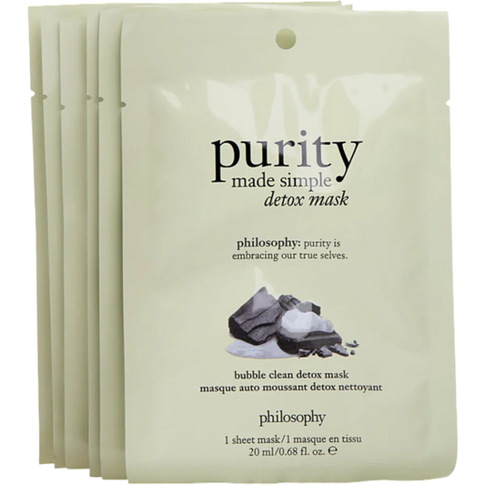 Purity Made Simple Bubble Clean Detox Mask (6 CT)