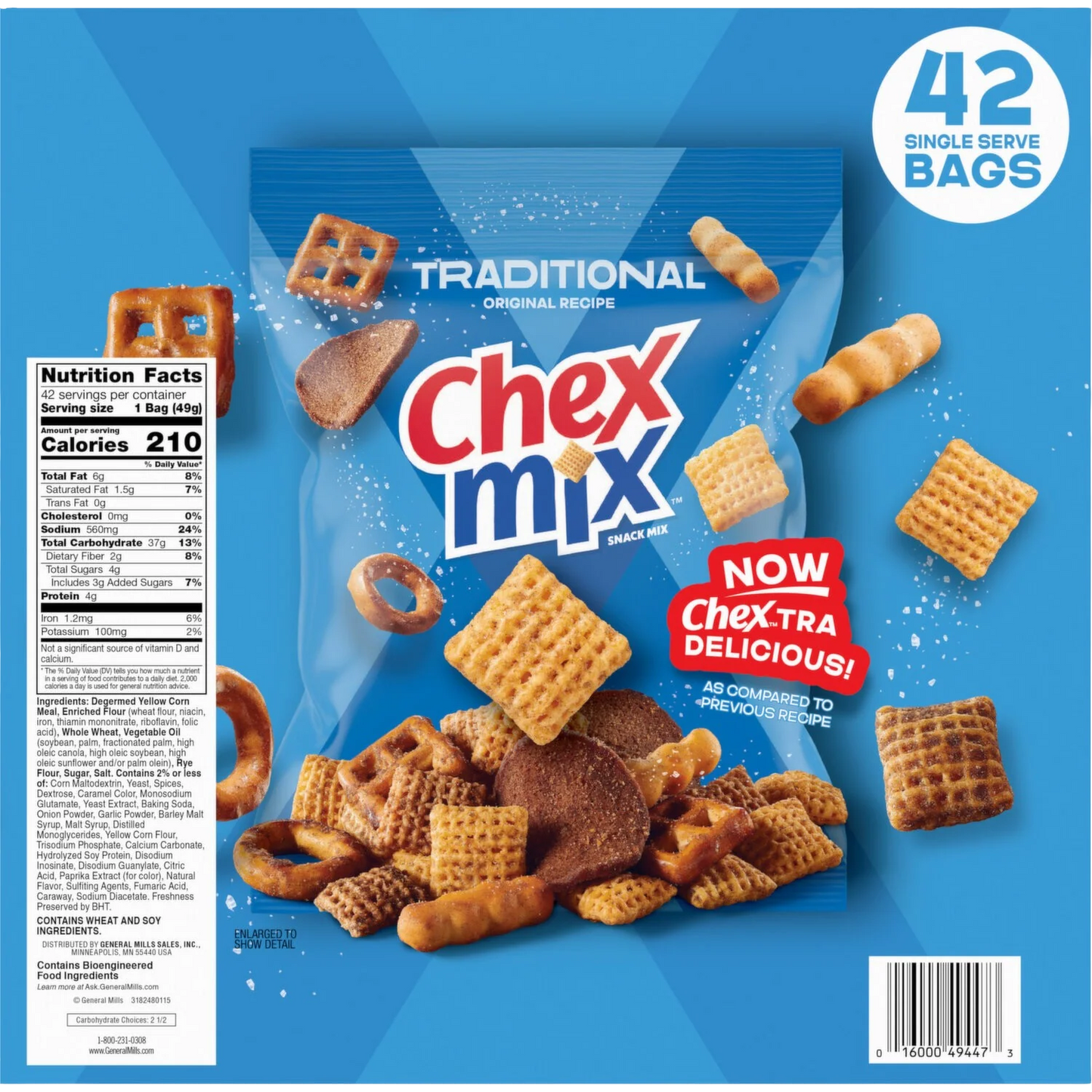 Savory Snack Mix Traditional Variety (42 CT)