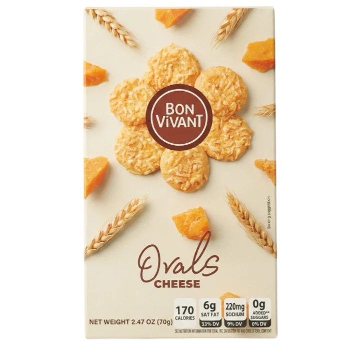 Ovals Cheese Crackers