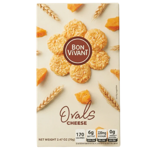 Ovals Cheese Crackers