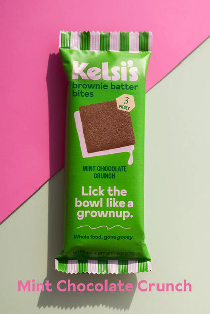 Mint Chocolate Crunch Brownie Batter Bites (8 Pack)