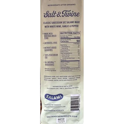 Classic Bistro Salami