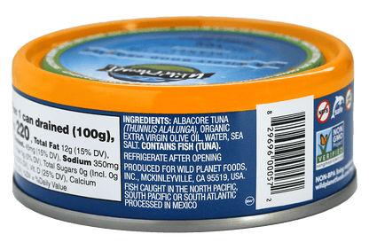 Albacore Solid Wild Tuna In Extra Virgin Olive Oil