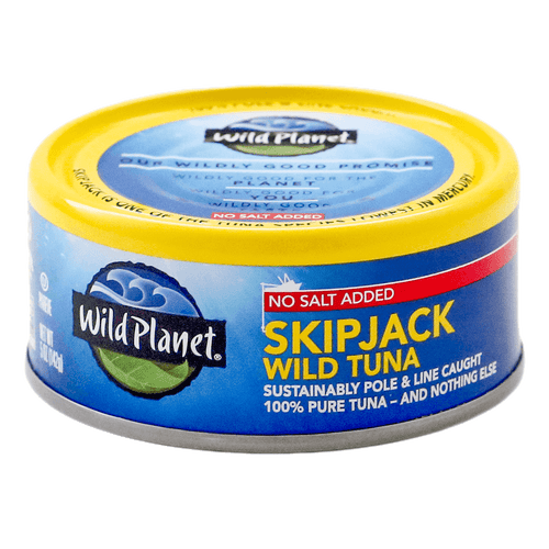 Skipjack Wild Tuna No Salt Added