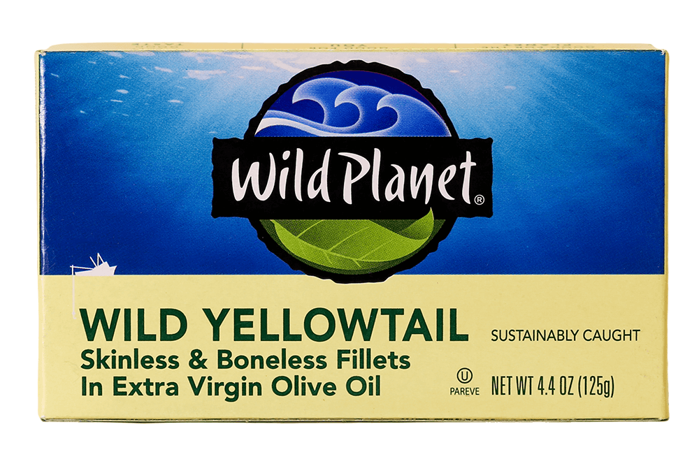 Wild Yellowtail Fillets In Extra Virgin Olive Oil