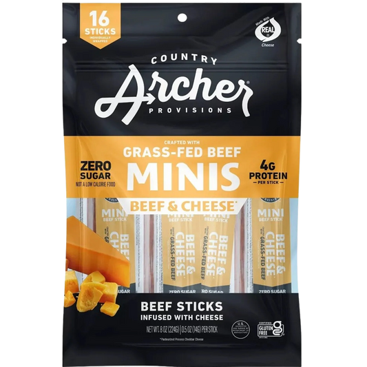 Beef Jerky & Cheese Sticks