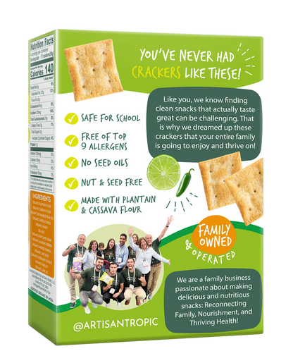 Chile Lime Grain-Free Crackers