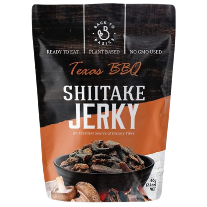 Shiitake Jerky Texas BBQ (12 Pack)