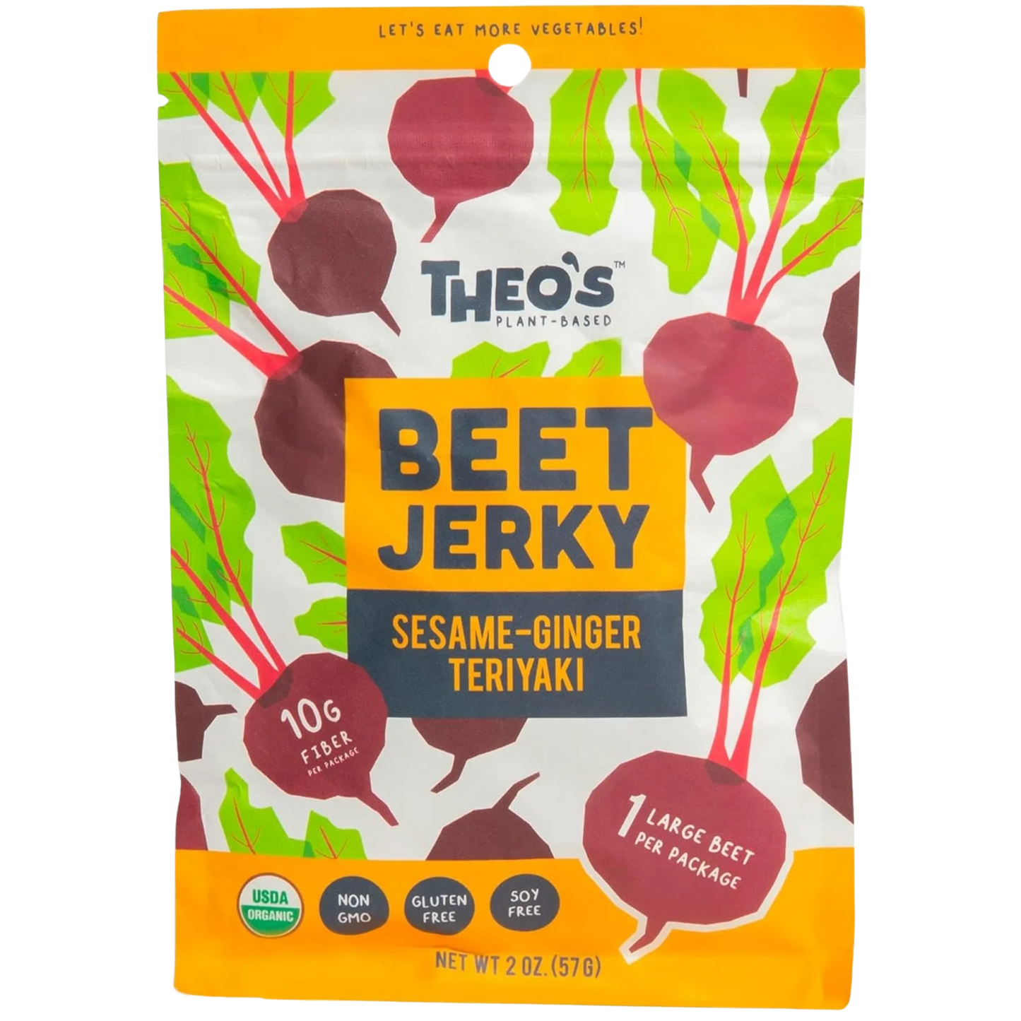 Organic Ginger Teriyaki Beet Jerky
