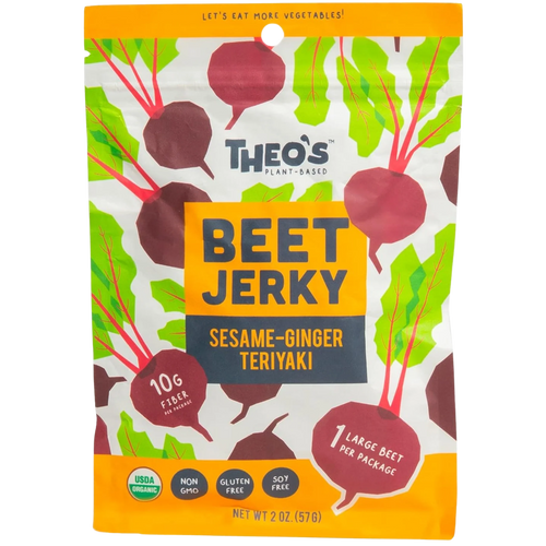 Organic Ginger Teriyaki Beet Jerky