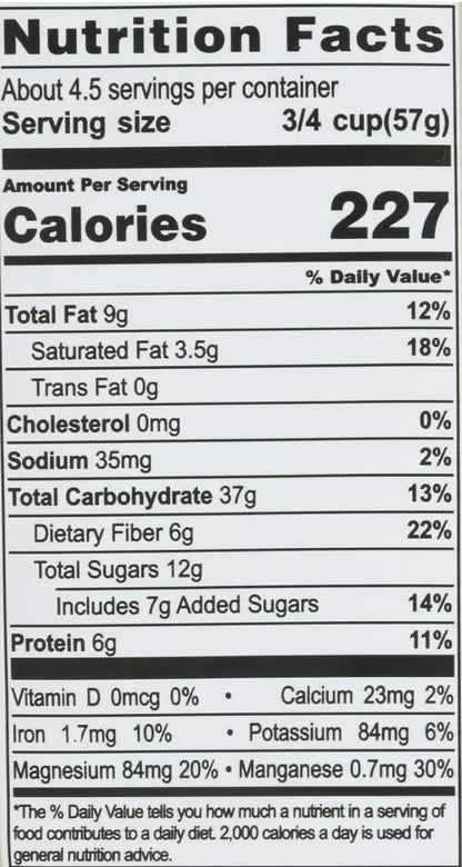 Organic Superfood Cereal Cacao Crunch