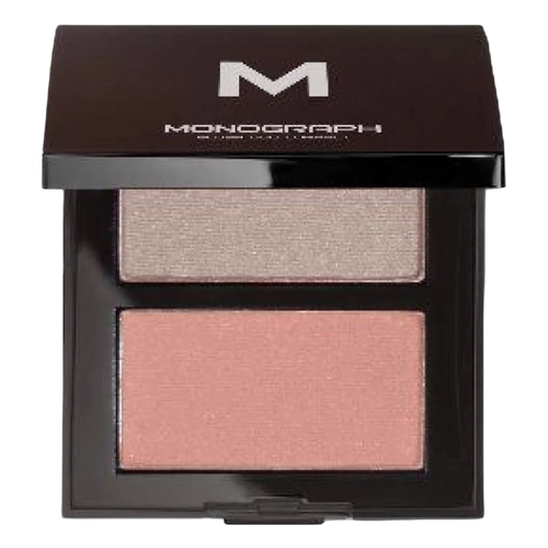 Monograph Powder Blush Duo 01 - Beauty Blush & Chestnut Rose