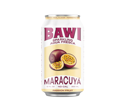 Sparkling Agua Fresca Maracuya - Passionfruit (12 Pack)