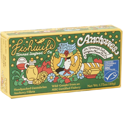 Cantabrian Anchovies in Extra Virgin Olive Oil
