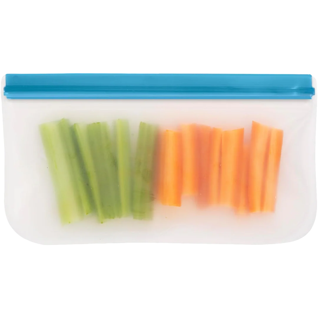 Reusable PEVA Food Bag - Assorted Sizes (6 CT)