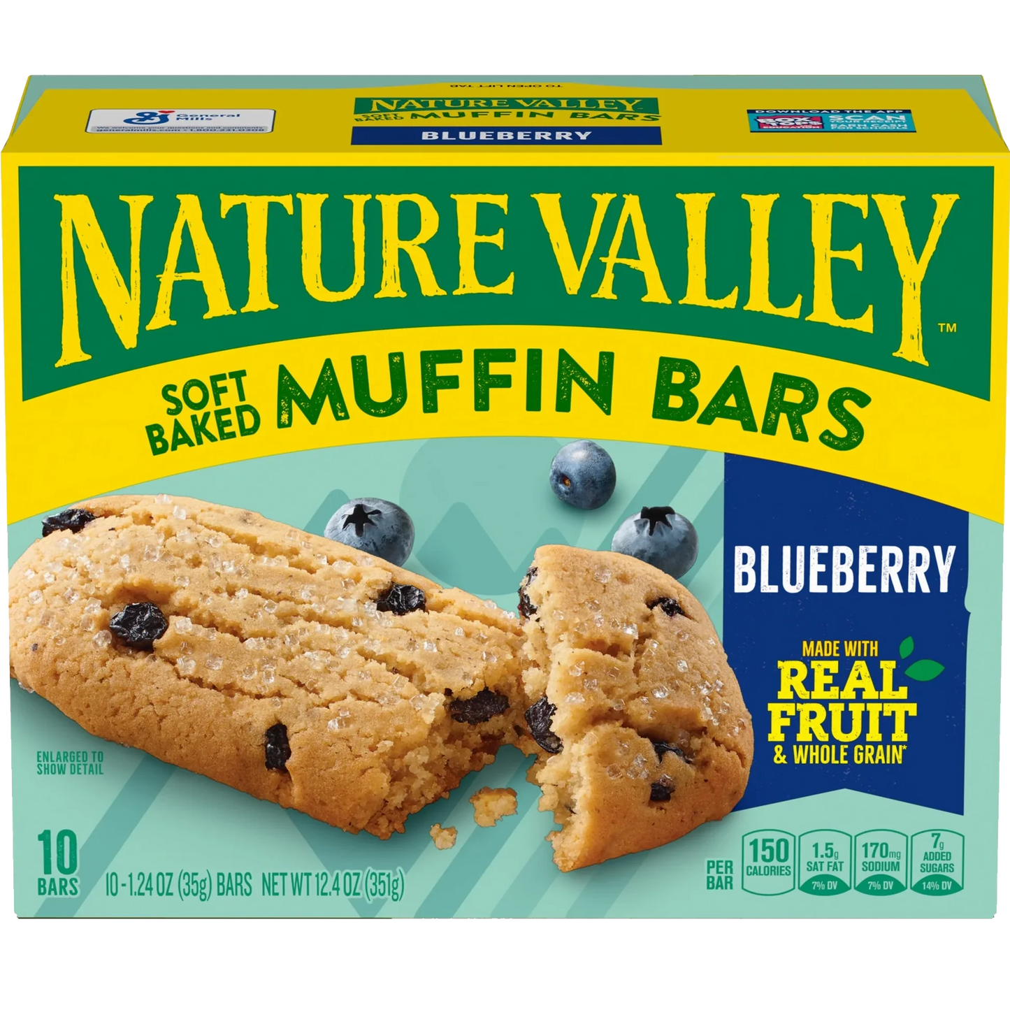 Soft-Baked Muffin Bars - Blueberry (10 CT)