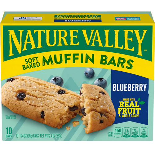 Soft-Baked Muffin Bars - Blueberry (10 CT)
