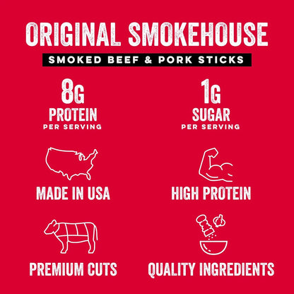 Beef & Pork Jerky Sticks (16 CT)