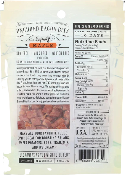 Maple Bacon Bits