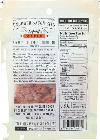 Maple Bacon Bits