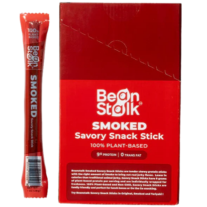 Savory Smoked Flavor Plant-Based Jerky Stick (24 Pack)