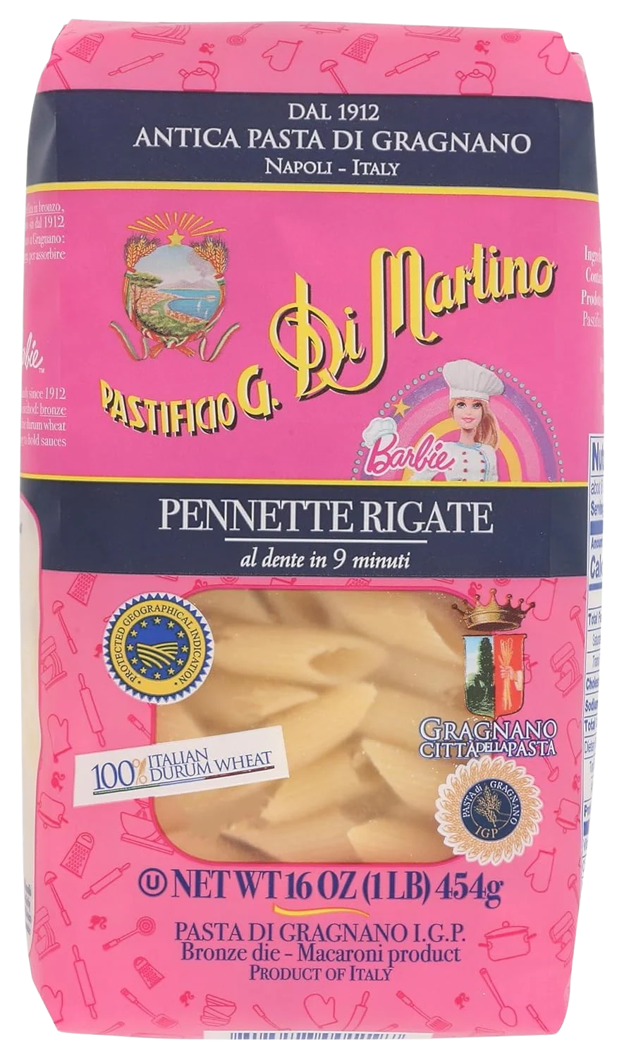 Penne Pasta - Barbie Edition (3CT)
