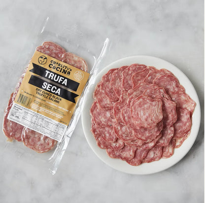 Trufa Seca Dry Cured Black Truffle Salami