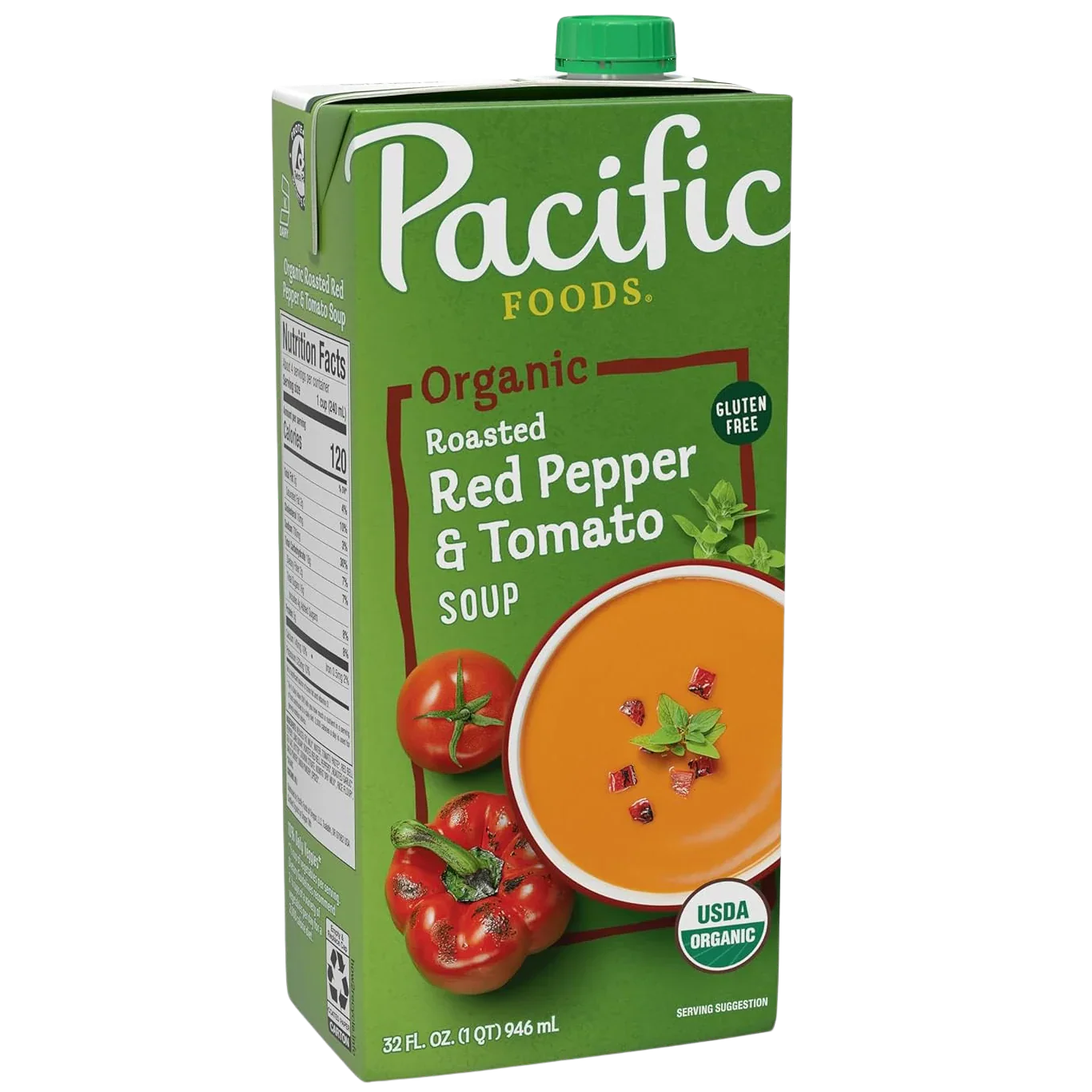 Organic Roasted Red Pepper & Tomato Creamy Soup