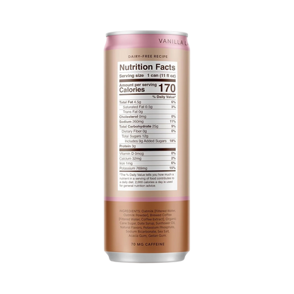 Vanilla Latte With Oat Milk (12 CT)