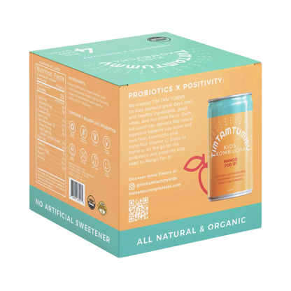 Kids Mango Kombucha (4 CT)